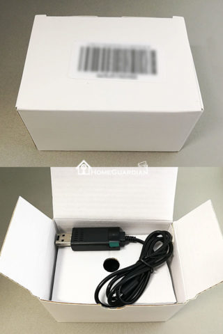 USB充電ケーブル型カメラのパッケージ